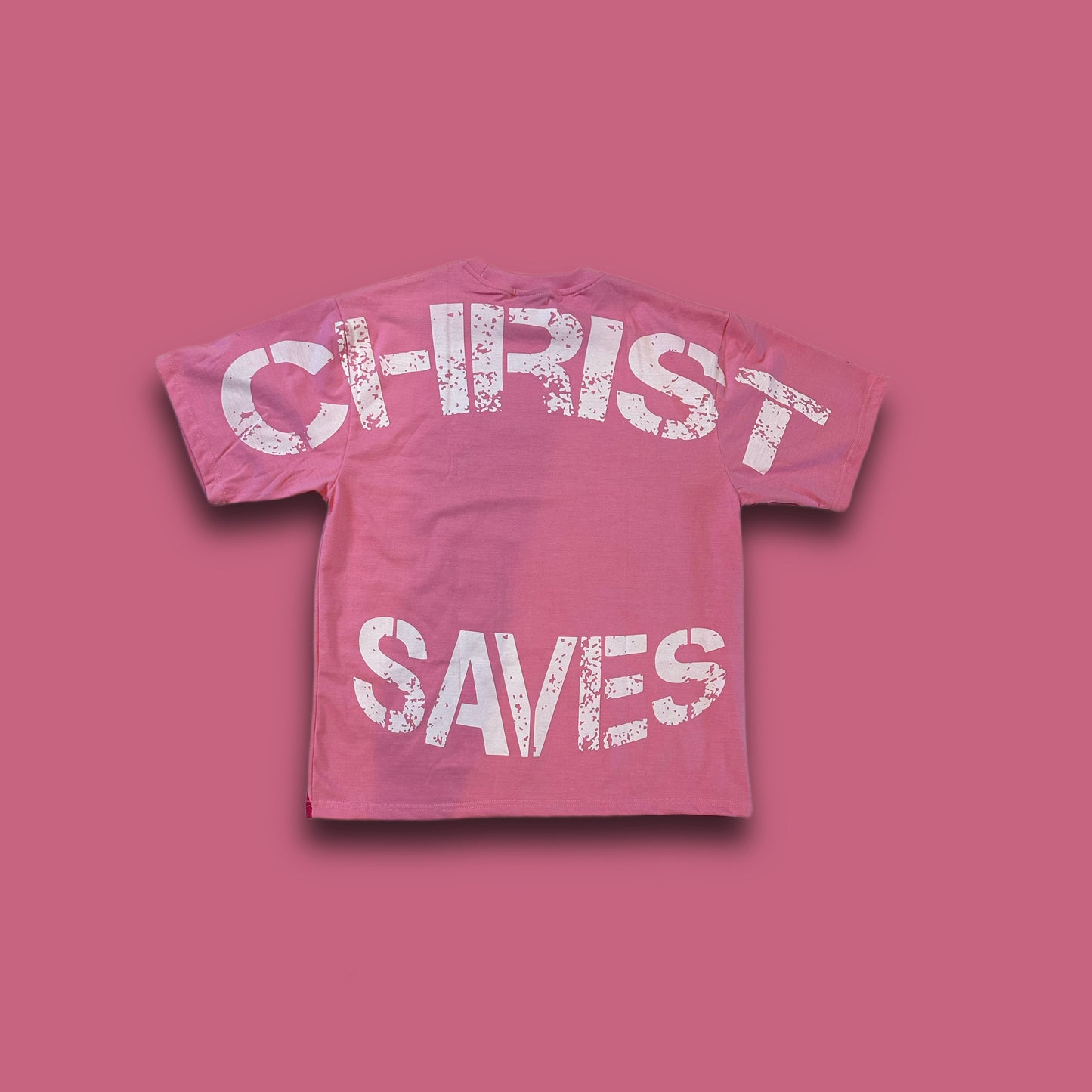 "JESUS CHRIST SAVES" TEE