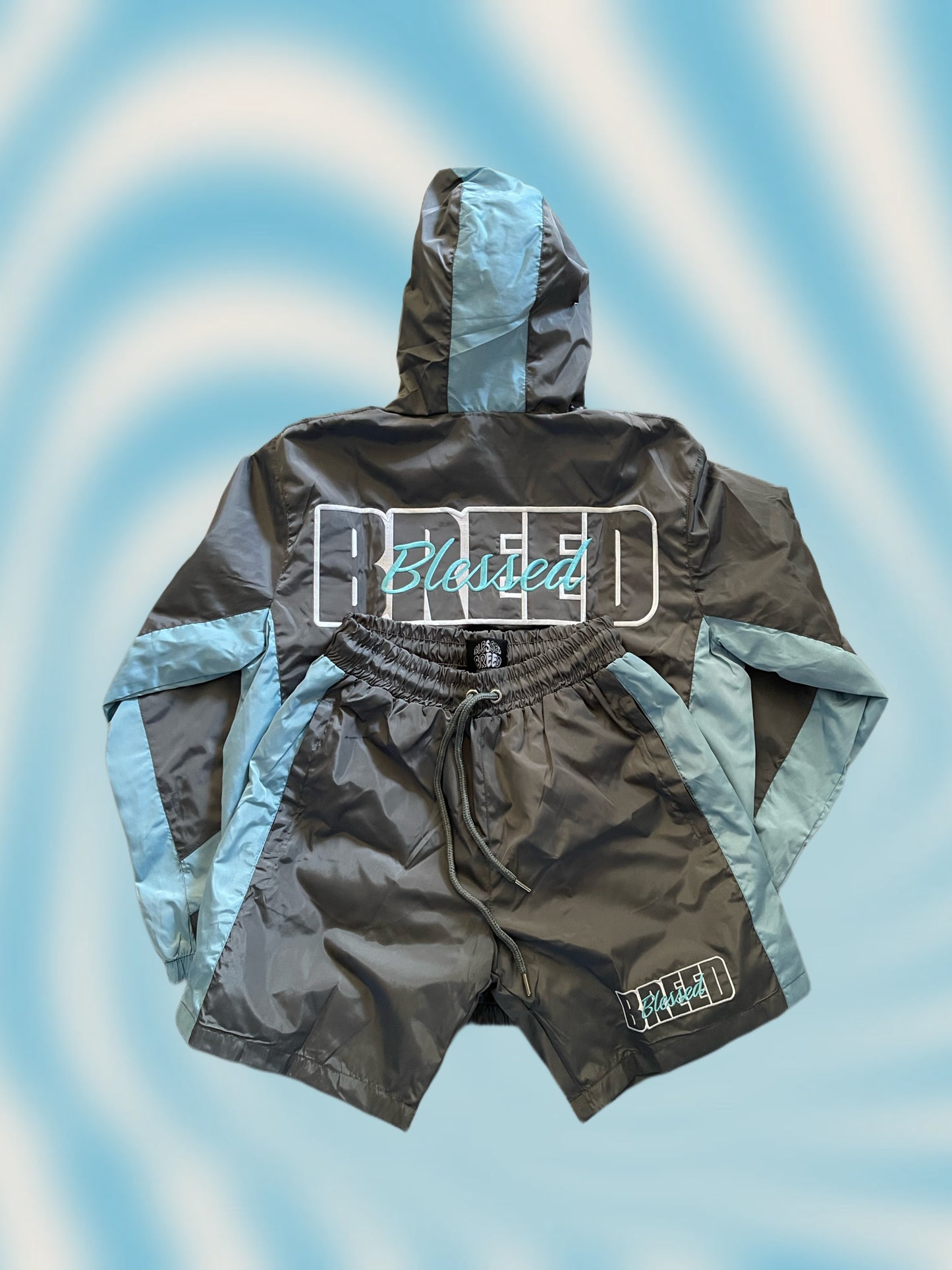 “Gracious Grey” Windbreaker