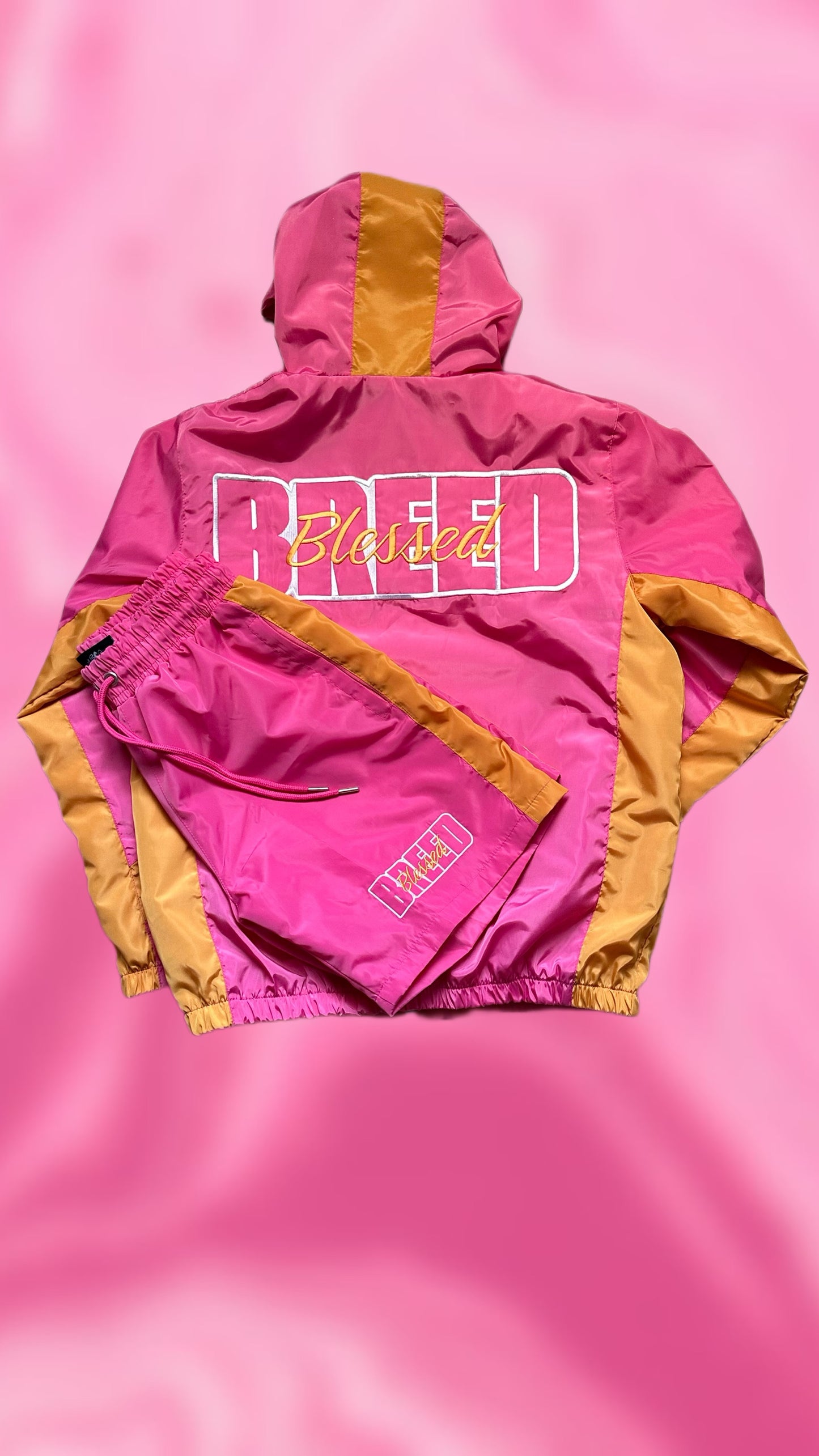 “Peaceful Pink” Windbreaker
