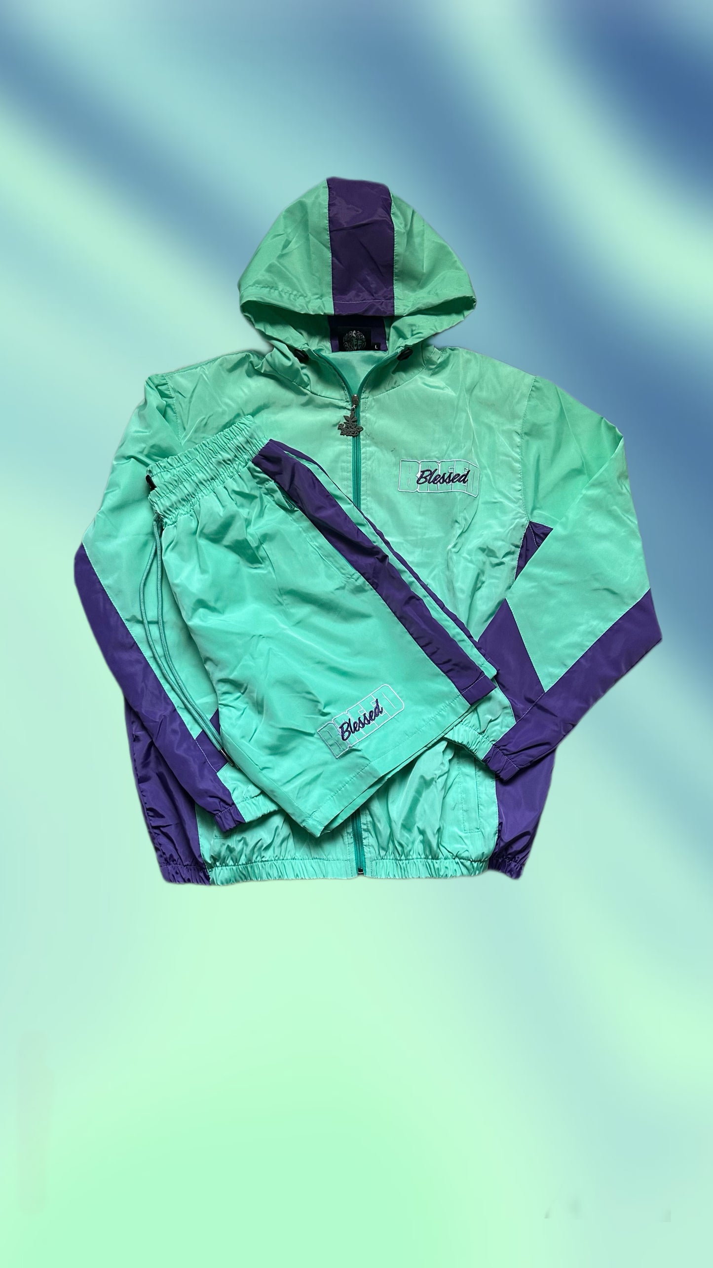 “Goodness Green” Windbreaker