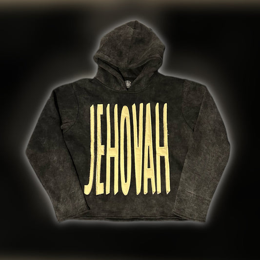 "JEHOVAH" Cropped Hoodie